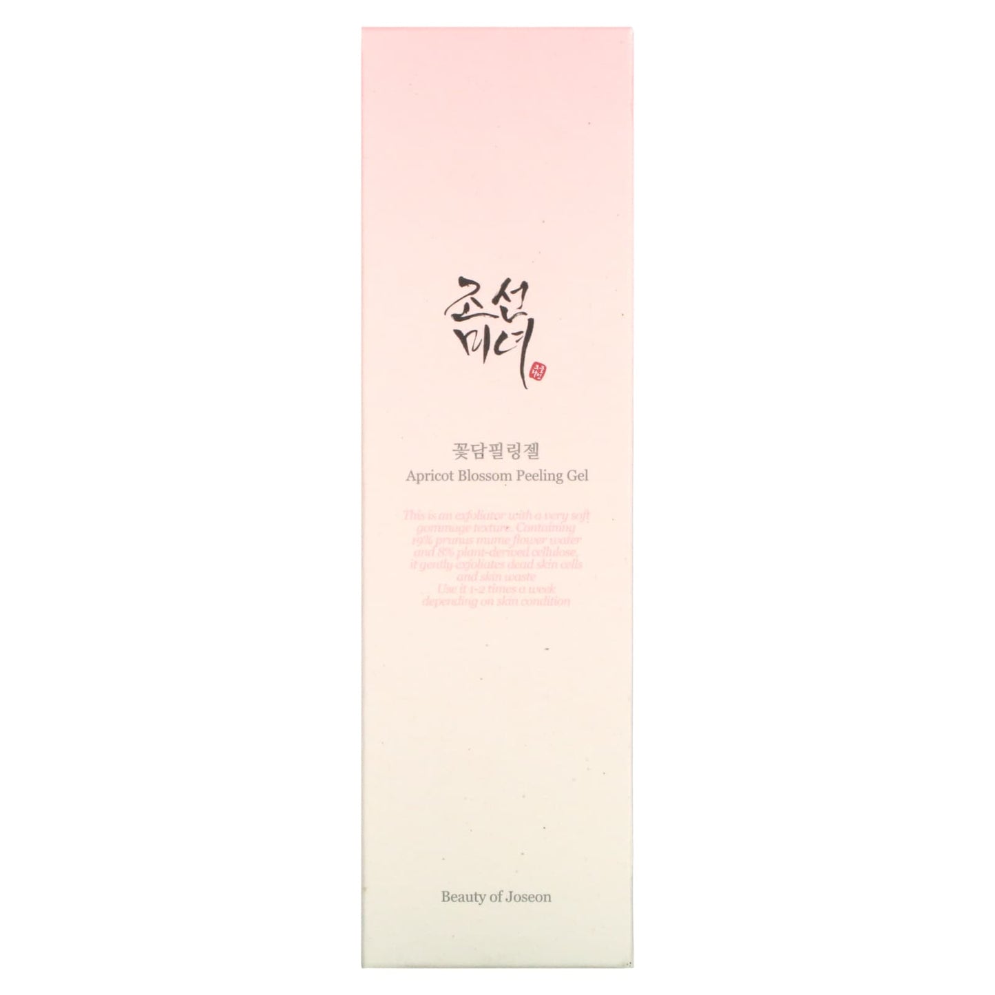 [Beauty of Joseon] Apricot Blossom Peeling Gel, 3.38 Fl oz (100 ml)