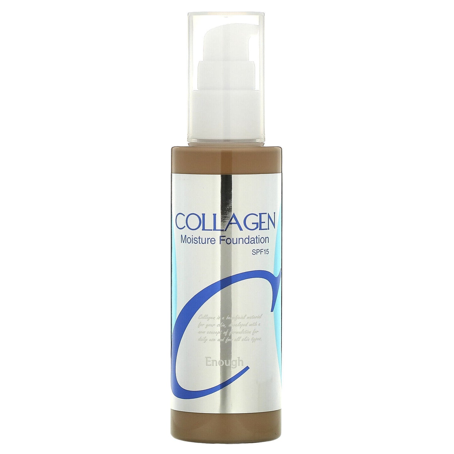 [Enough] Collagen Moisture Foundation, SPF 15, #23, 3.38 Fl oz (100 ml)