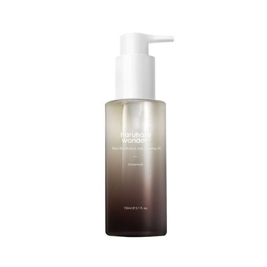 [HaruHaru Wonder] Black Rice Moisture Deep Cleansing Oil Makeup Remover 5.1 Fl.oz. (150 ml)