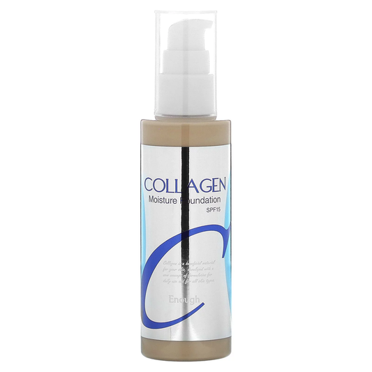 [Enough] Collagen, Moisture Foundation, SPF 15, #13, 3.38 Fl oz (100 ml)